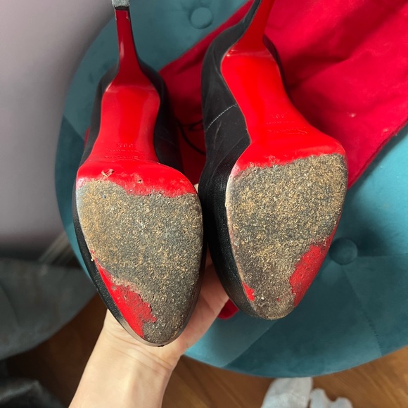 Christian Louboutin Bianca 120 Leather Pumps - Picture 8 of 10